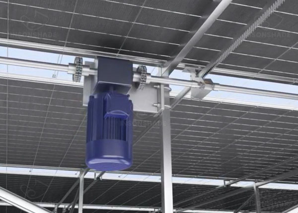 Commercial greenhouse curtain system