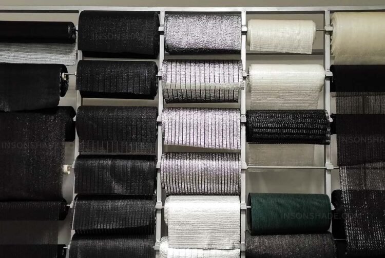 insonshade climate screena and protection netting fabrics