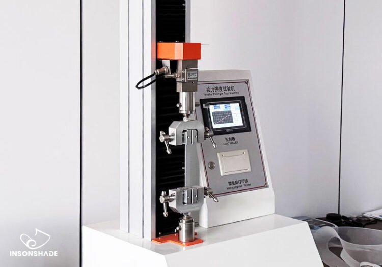 Tensile strength testing machine
