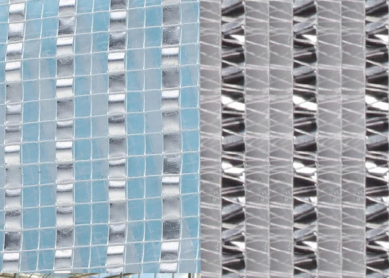 Closed (Left) and Open (Right) Structures of Greenhouse Screens