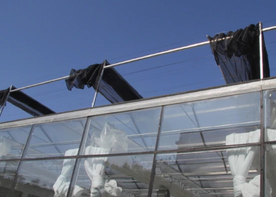 Internal and External Greenhouse Screens